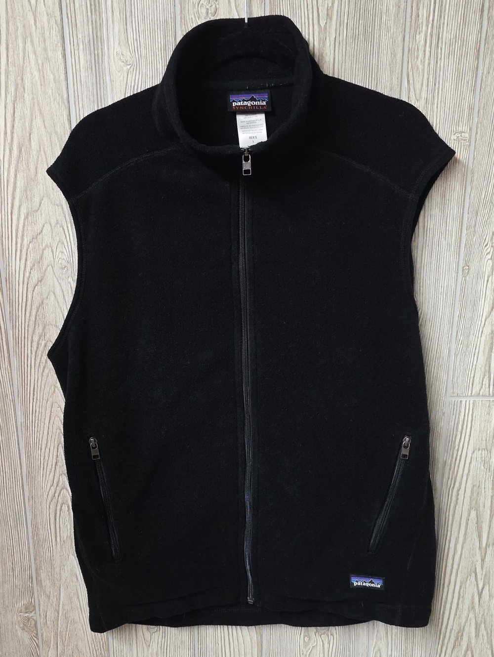 Patagonia Synchilla Fleece Full-Zip Vest Mens Size Large